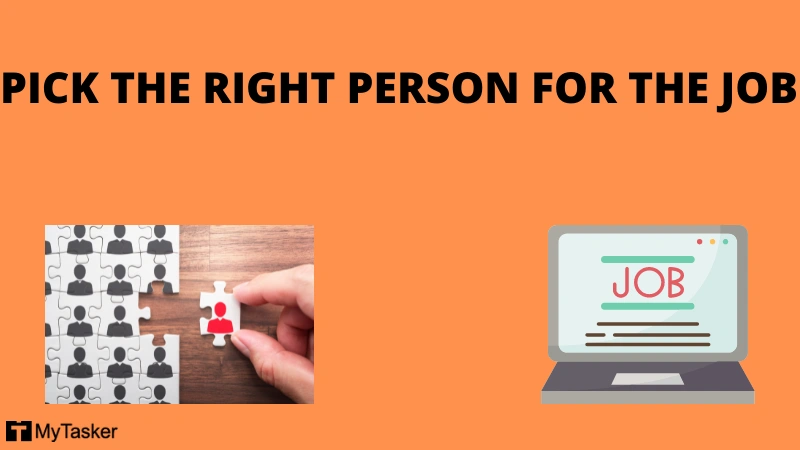pick the right person for the content task
